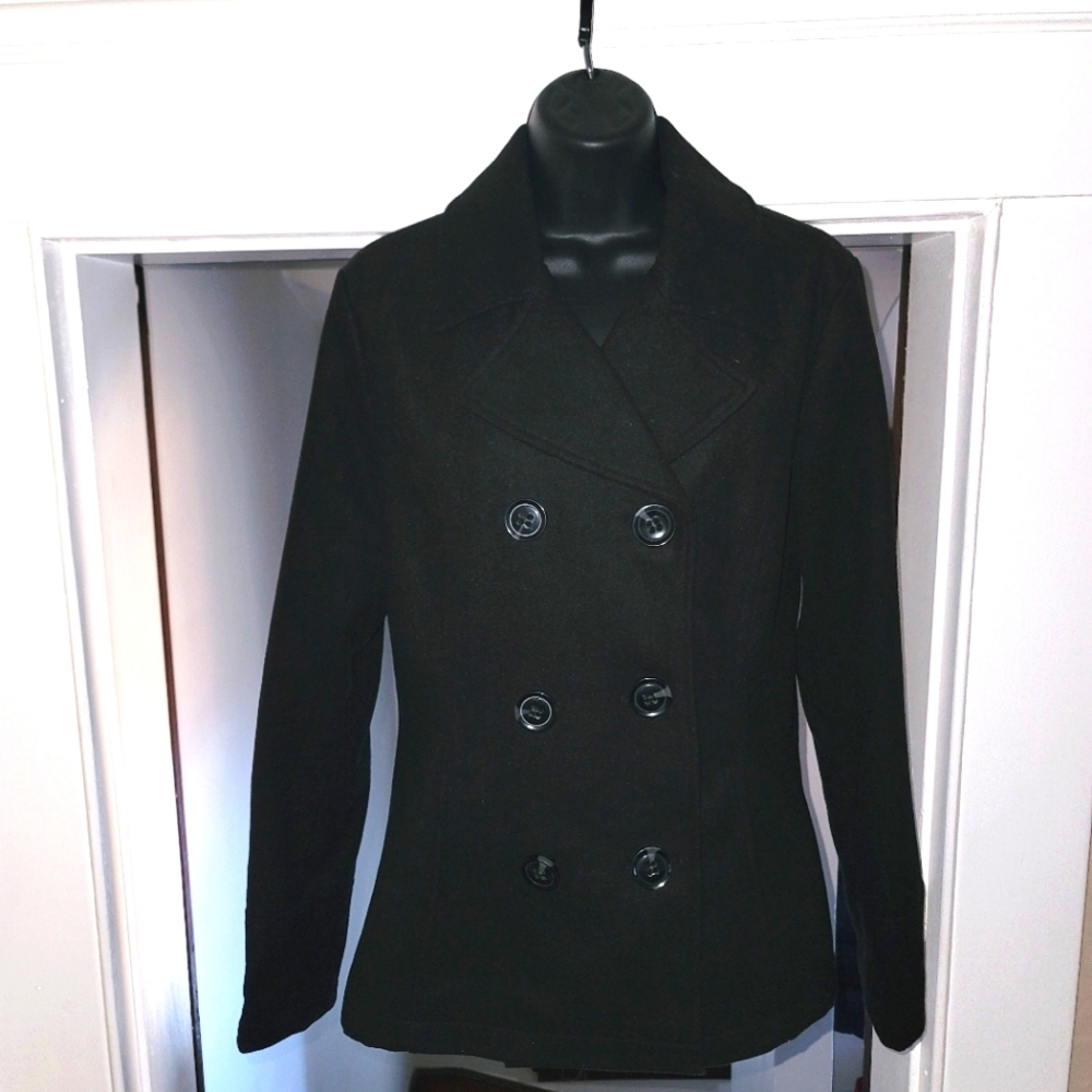 Celebrity Pink Pea Coat